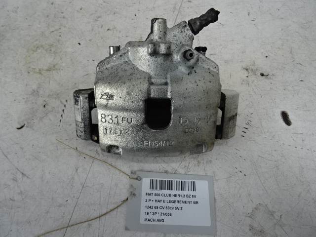 REMKLAUW VOOR LINKS Fiat 500 7/15+