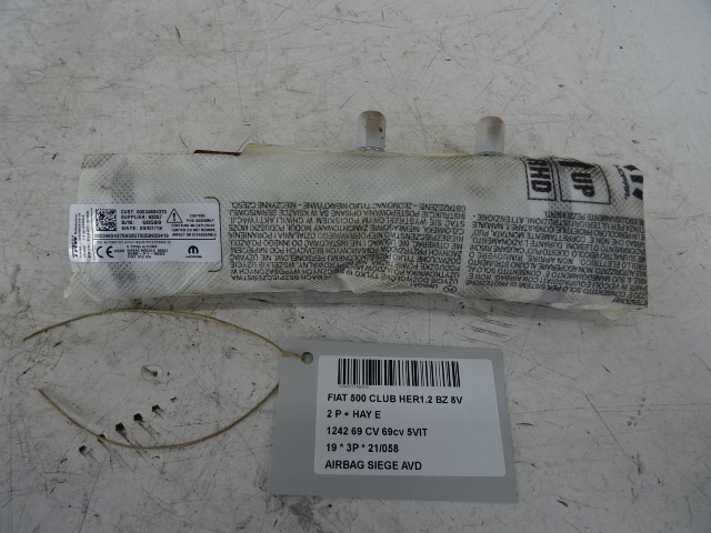 AIRBAG STOEL RECHTS VOOR Fiat 500 7/15+