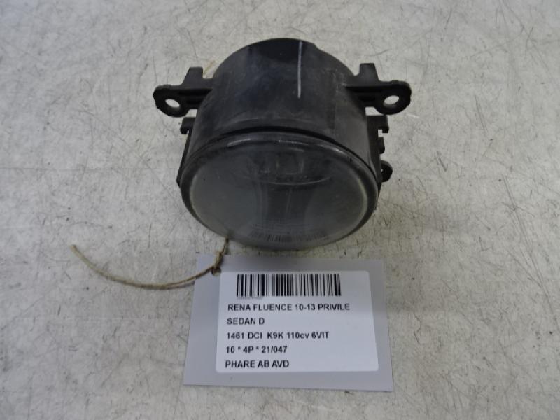 FOG LIGHT FRONT RIGHT Renault FLUENCE 10 - 13