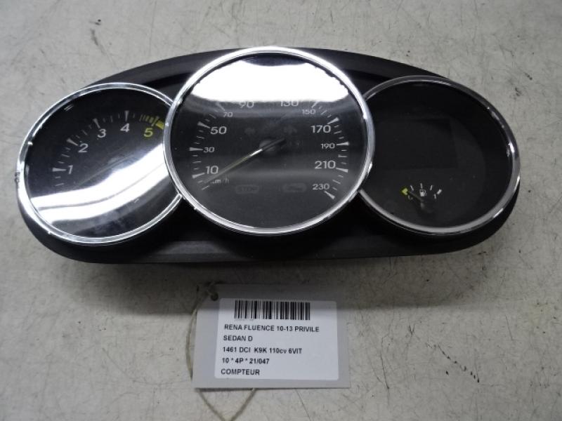 KM ODOMETER Renault FLUENCE 10 - 13