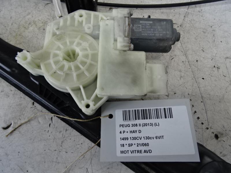 MOTOR RUITMECHANISME VOOR RECHTS Peugeot 308 (2) 9/13-6/17