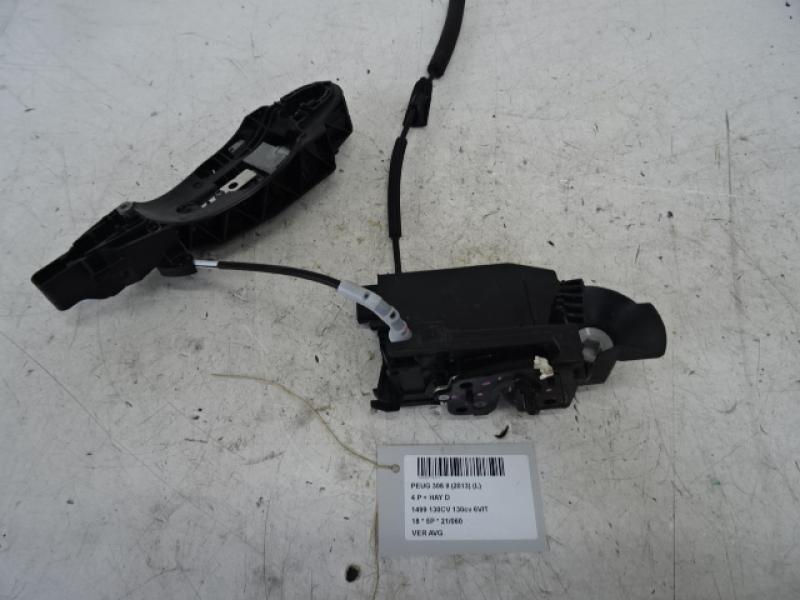 VERGRENDELING VOOR LINKS Peugeot 308 (2) 9/13-6/17