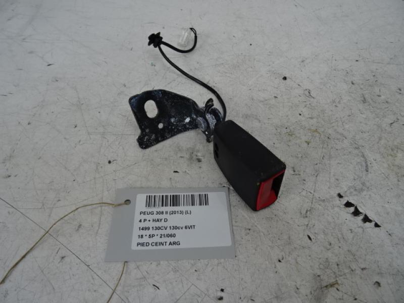 VEILIGHEIDSGORDEL VOET ACHTER LINKS Peugeot 308 (2) 9/13-6/17