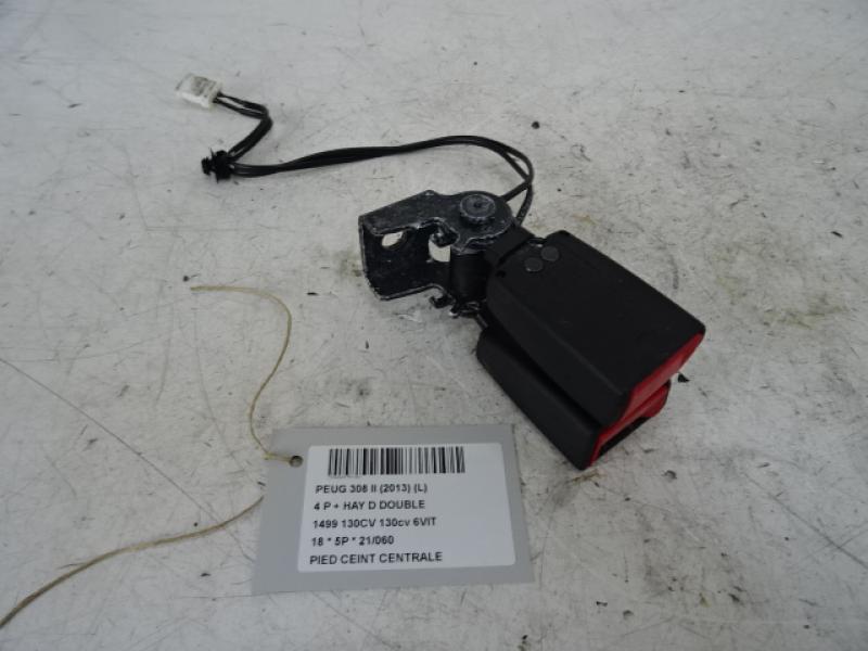 VEILIGHEIDSGORDEL VOET CENTRAAL Peugeot 308 (2) 9/13-6/17