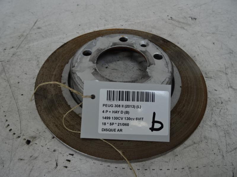 REAR BRAKE DISC Peugeot 308 (2) 9/13-6/17