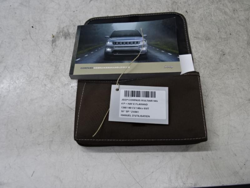 MANUEL D'UTILISATION Jeep COMPASS 7/17+