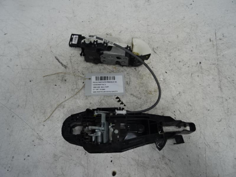 VERGRENDELING ACHTERDEUR LINKS Peugeot PARTNER 08 - 18