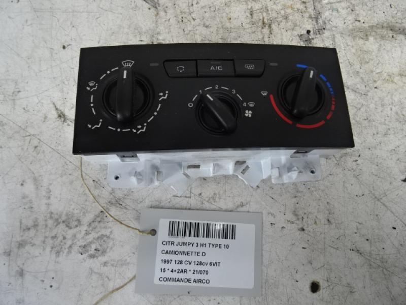 BEDIENINGSPANEEL AIRCO Citroen JUMPY 07 - 16