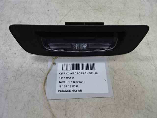 DEURGREEP ACHTERKLEP Citroen C3 AIRCROSS 07/17+