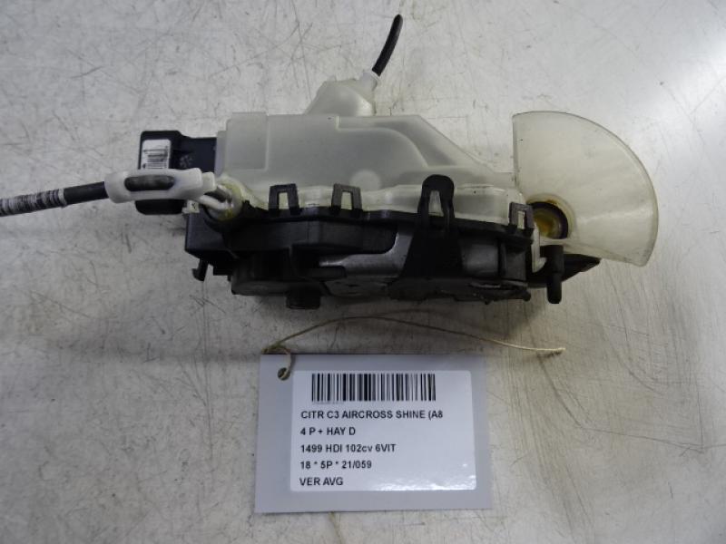 VERGRENDELING VOOR LINKS Citroen C3 AIRCROSS 07/17+