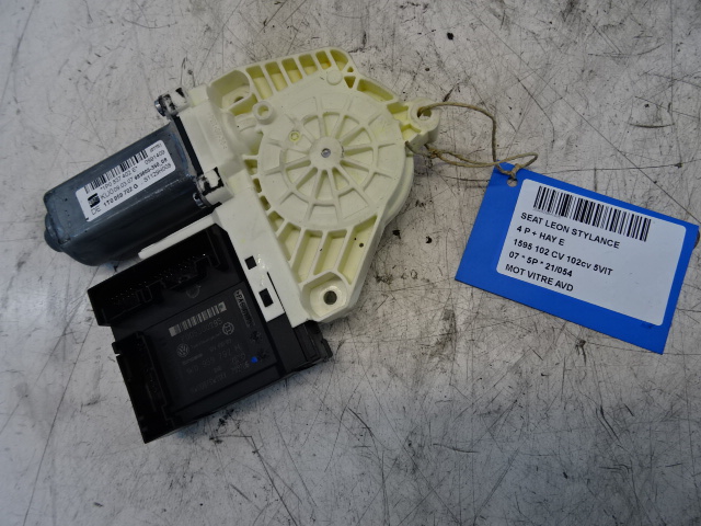 MOTOR RUITMECHANISME VOOR RECHTS Seat LEON (2) (1P)  9/05 - 12
