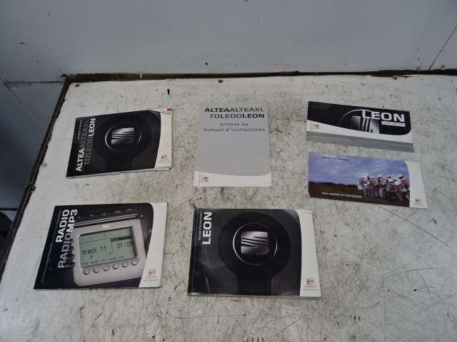 NOTITIE BOEKJE / UITLEG BOEKJE Seat LEON (2) (1P)  9/05 - 12