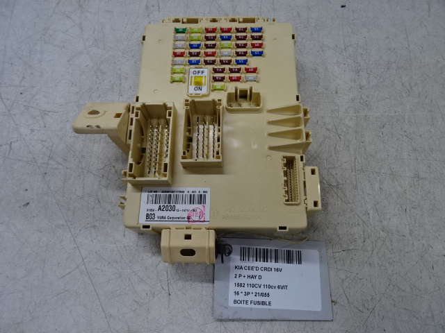 ZEKERINGKAST Kia CEED 10/15 - 18