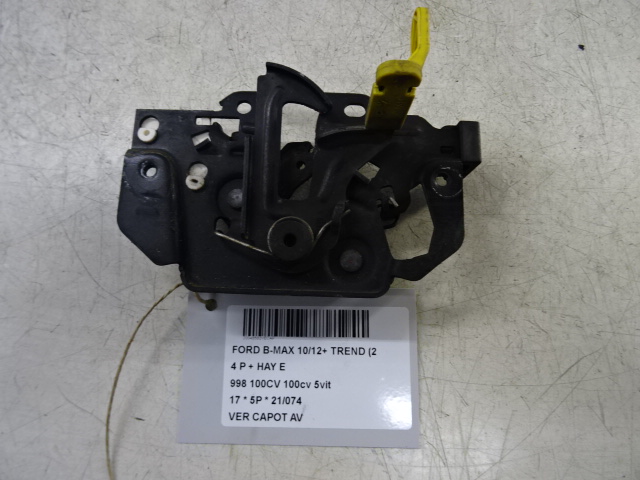 DRUKVEER MOTORKAP Ford B-MAX 10/12+