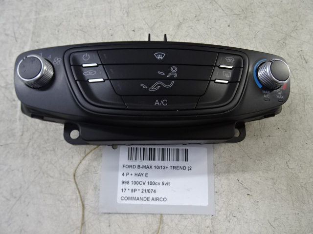 BEDIENINGSPANEEL AIRCO Ford B-MAX 10/12+