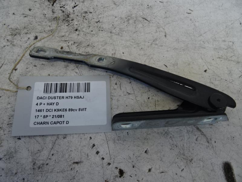 SCHARNIER MOTORKAP RECHTS Dacia DUSTER 4/10 - 18