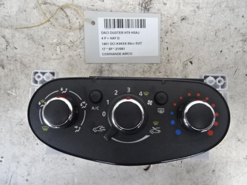 BEDIENINGSPANEEL AIRCO Dacia DUSTER 4/10 - 18