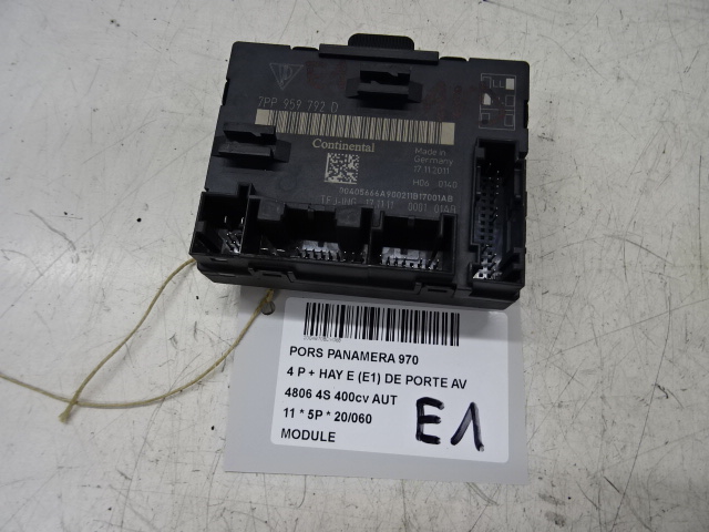 MODULE Porsche PANAMERA (970) 09 - 16
