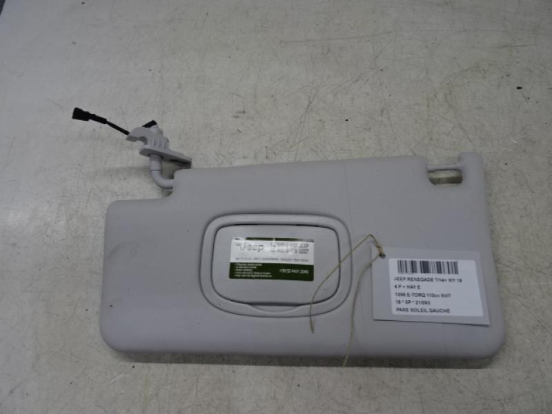 SUN VISOR LEFT Jeep RENEGADE (1) 7/14 - 9/2018