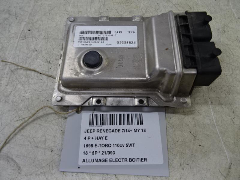BOITIER D'ALLUMAGE ELECTRONIQUE Jeep RENEGADE (1) 7/14 - 9/2018