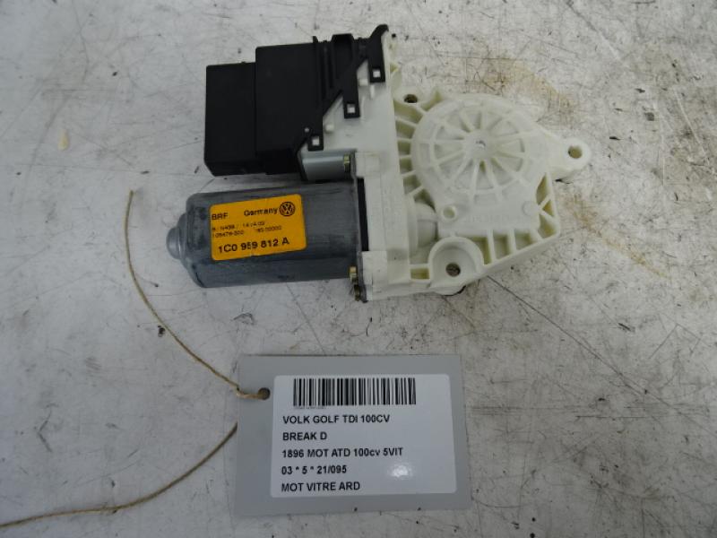 MOTOR RUITMECHANISME ACHTER RECHTS Vw GOLF IV 11/97 - 03
