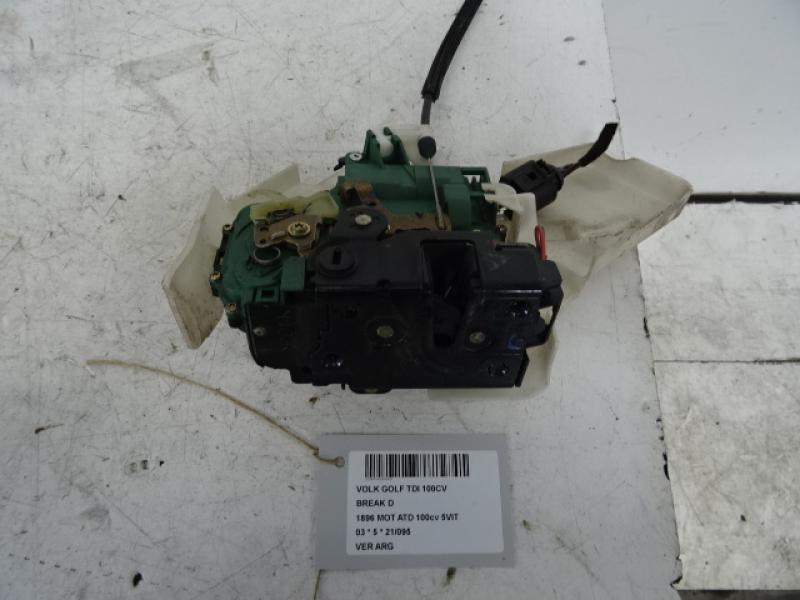 VERGRENDELING ACHTER LINKS Vw GOLF IV 11/97 - 03