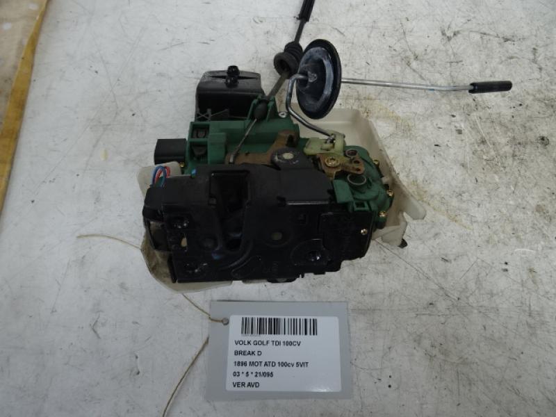 VERGRENDELING VOOR RECHTS Vw GOLF IV 11/97 - 03