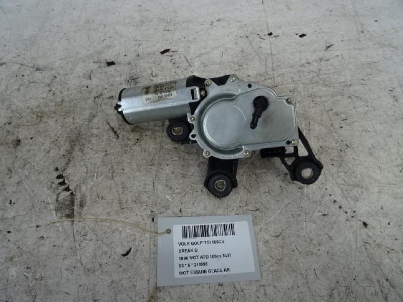 MOTEUR D'ESSUIE-GLACE ARRIERE Vw GOLF IV 11/97 - 03