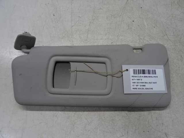 ZONNEKLEP LINKS Renault CLIO IV 7/16 - 20 FaceLift