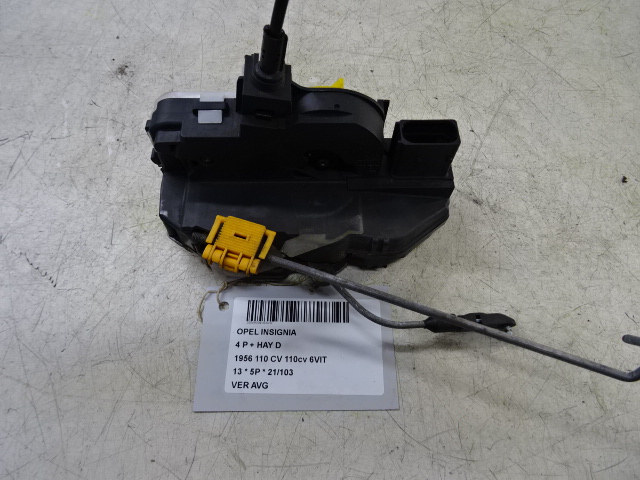 VERGRENDELING VOOR LINKS Opel INSIGNIA 11/13 - 17