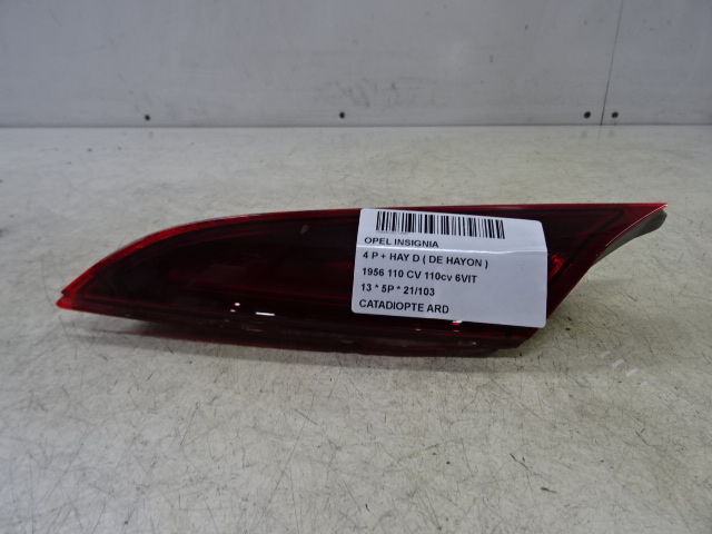 CATADIOPTRE ARRIERE DROIT Opel INSIGNIA 11/13 - 17