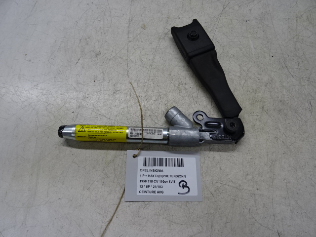 CEINTURE AVANT GAUCHE Opel INSIGNIA 11/13 - 17