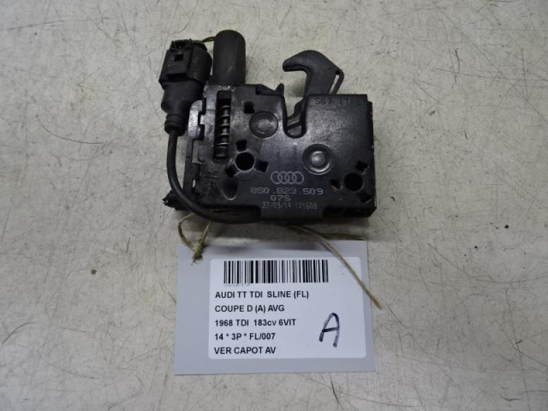 VERGRENDELING MOTORKAP Audi TT 07/14+