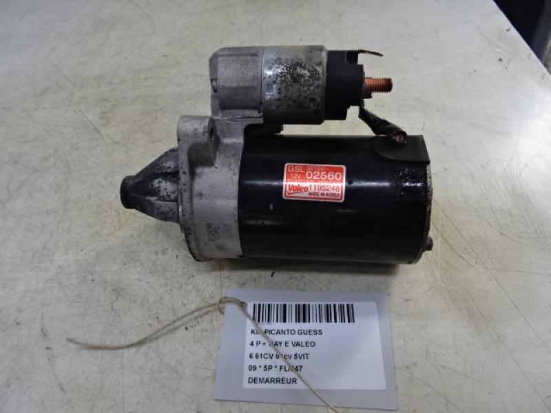 DEMARREUR Kia PICANTO (1) FaceLift 11/07 - 05/11