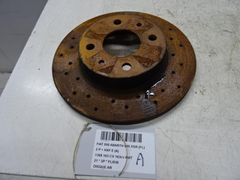 DISQUE ARRIERE Fiat 500 7/15+