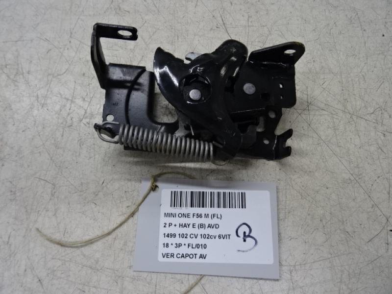 VERGRENDELING MOTORKAP Mini F56 3-portes : 11/13 >