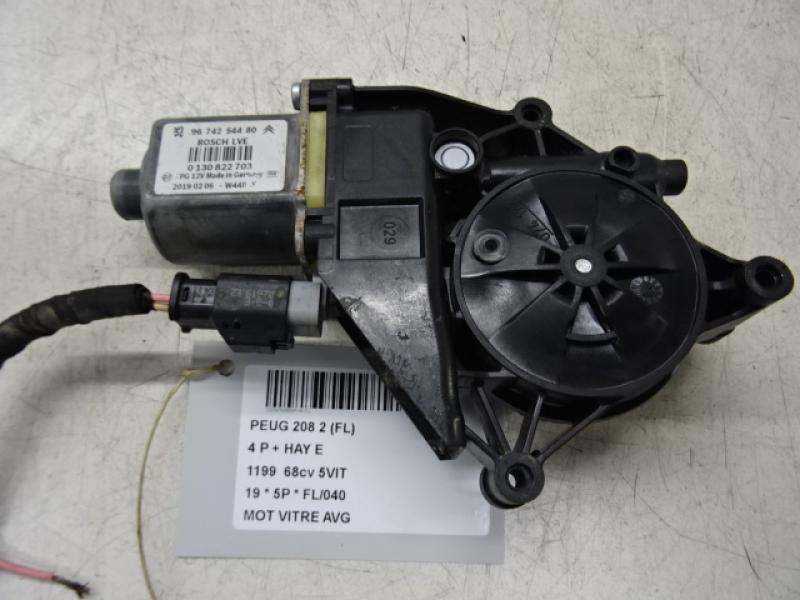 MOTOR RUITMECHANISME VOOR LINKS Peugeot 208