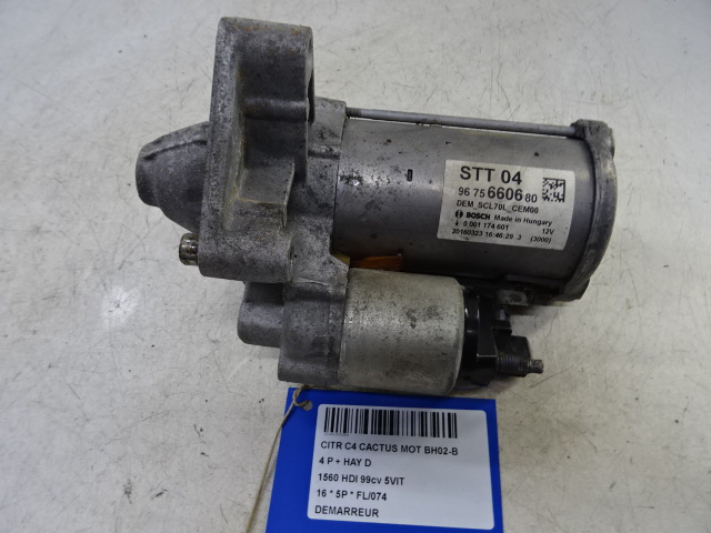 STARTMOTOR Citroen C4 CACTUS 9/14 - 18