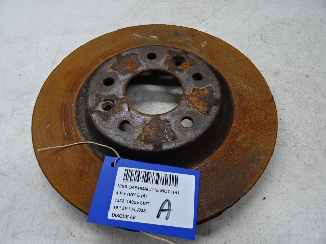 REMSCHIJF VOOR Nissan QASHQAI 7/17 -  21 J11