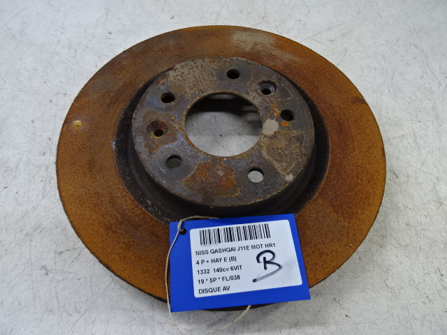 REMSCHIJF VOOR Nissan QASHQAI 7/17 -  21 J11