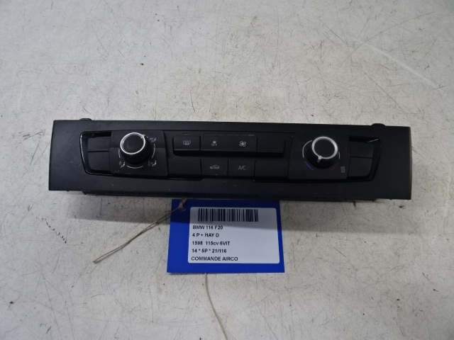 BEDIENINGSPANEEL AIRCO Bmw 1 F20/F21 9/11 - 15
