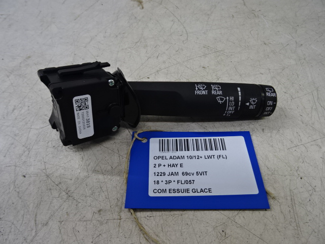 RUITENWISSER SCHAKELAAR Opel ADAM 10/12+