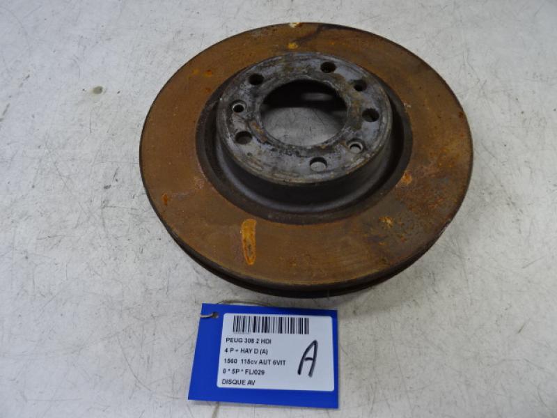 DISQUE AVANT Peugeot 308 (2) 9/13-6/17