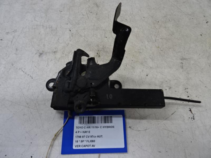 VERGRENDELING MOTORKAP Toyota C-HR (1) 11/16-10/19
