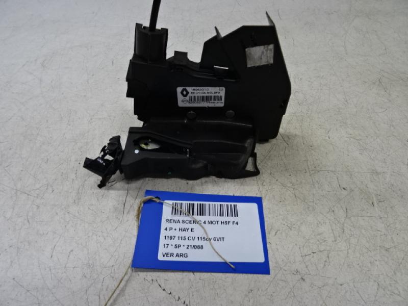 VERROUILLAGE DE PORTE ARRIERE GAUCHE Renault SCENIC 9/16+