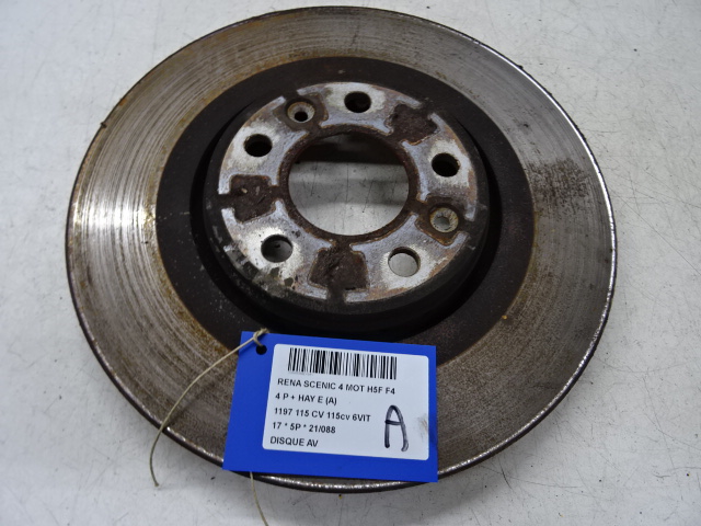 REMSCHIJF VOOR Renault SCENIC 9/16+