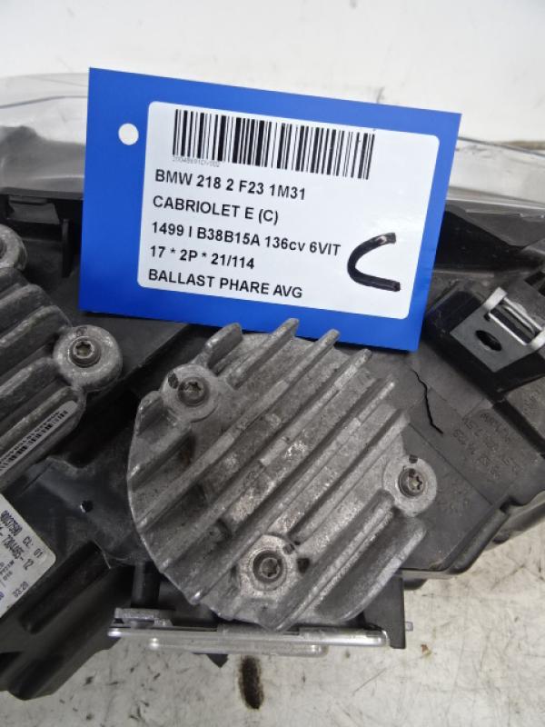 BALLAST DE PHARE AVANT GAUCHE Bmw 2 F22/3 COUPE 7/13+