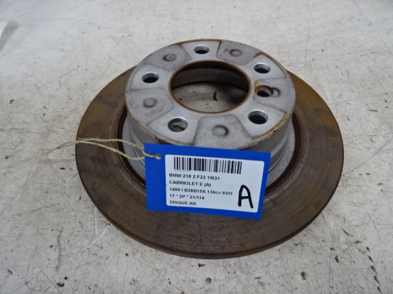 DISQUE ARRIERE Bmw 2 F22/3 COUPE 7/13+