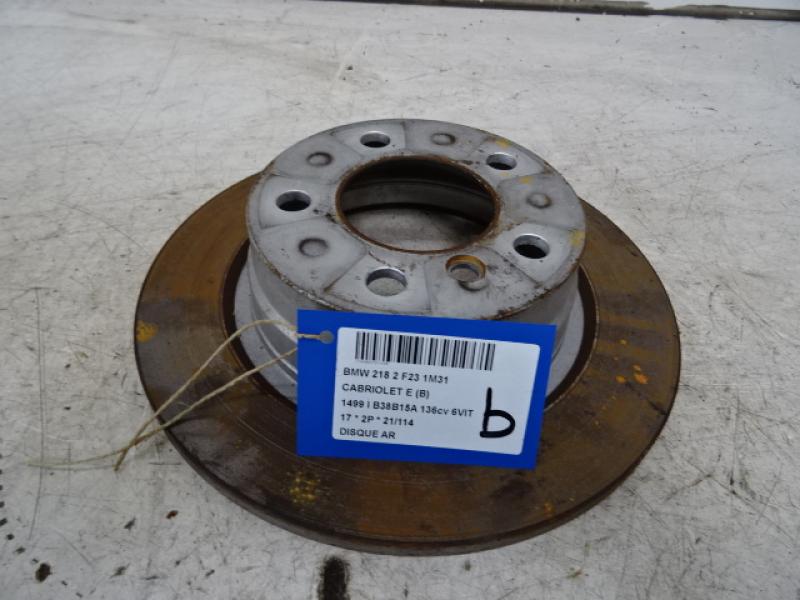 DISQUE ARRIERE Bmw 2 F22/3 COUPE 7/13+