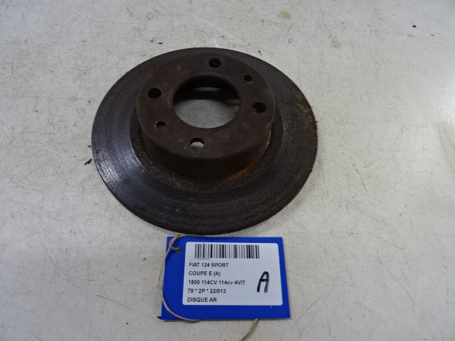 REMSCHIJF ACHTER Fiat 124 SPORT